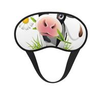 Süße Kuh,Vollständige Augenabdeckungen, lichtundurchlässige Schlafmasken, Verdunkelungs-Augenschützer