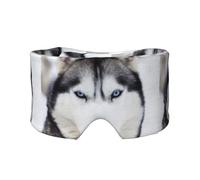 Süßer Husky, Vollständige Augenabdeckungen, lichtblockierende Augenmaske, Schlafaugen- und Ohrenschützer