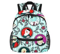 Süßer Kleinkind-Rucksack - Neon-Tier-Mix, moderne Kindertasche für Vorschule, Schule, Mädchen und kleine Kinder, Mehrfarbig 10, 25.4x10x30 CM/10x4x12 in