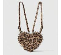 Süßer Punk Street Preppy Y2K Stil Nieten Rucksack für Frauen, Schulrucksack