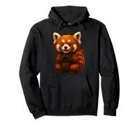 Süßer roter Panda | Roter Panda-Liebhaber Pullover Hoodie