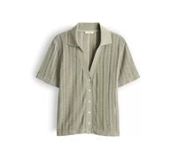 Opus - Kurzärmeliges Poloshirt grün - Gr. - 38