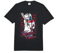 Suicide Squad Harley Quinn Bat T Shirt Comfort Colors Adult Heavyweight T-Shirt