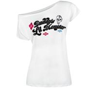 Suicide Squad Harley Quinn - Daddy's Lil Monster T-Shirt weiß in XL