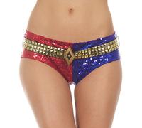 Suicide Squad Harley Quinn Deluxe Sequins Panty (Medium)