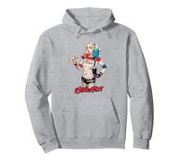 Suicide Squad Harley Trust Pullover Hoodie, Unisex für Erwachsene, Grau Meliert, XXL