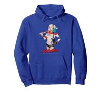 Suicide Squad Harley Trust Pullover Hoodie, Unisex für Erwachsene, Königsblau, M