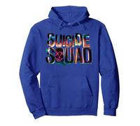 Suicide Squad Logo Pullover Hoodie, Unisex für Erwachsene, Königsblau, XXL