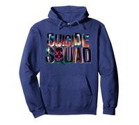 Suicide Squad Logo Pullover Hoodie, Unisex für Erwachsene, Marineblau, XXL