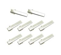 SUIOPPYUW DIY Haarspange mit Schleife: Zuverlässige Haarspange mit einem Zinken und flacher Oberseite - die perfekte Lösung für Haarpflege und Bastelprojekte. 35 x 6 mm / 1,38