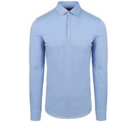 Suitable Camicia Poloshirt Hellblau - Größe M Hellblau M