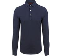 Suitable Camicia Poloshirt Navy - Größe L Dunkelblau L