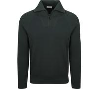 Suitable Half Zip Pullover Tias Cooldry Knit Moosgrün - Größe M Dunkelgrün M