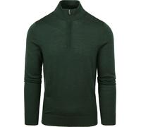 Suitable Merino Half Zip Pullover Dunkelgrün - Größe 3XL Dunkelgrün 3XL