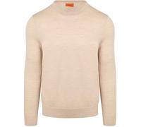 Suitable Merino Pullover Rundhals - Ecru - Größe 3XL Wollweiß 3XL