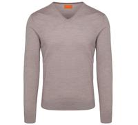 Suitable Merino Pullover V-Ausschnitt Greige - Größe S Grau S