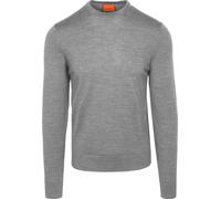 Suitable Merino Rundhals Pullover - Grau - Größe XXL Grau XXL