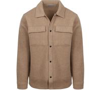 Suitable Overshirt Wool Blend Beige - Größe XXL Beige XXL