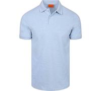 Suitable Poloshirt MEL Piqué Himmelblau - Größe 3XL Hellblau 3XL