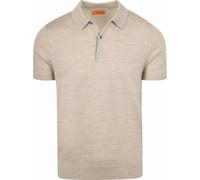 Suitable Poloshirt Rishi Merino Wolle Beige - Größe XL Beige XL