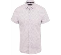 Suitable Short Sleeve Hemd Druck Multicolour - Größe XXL Beige XXL