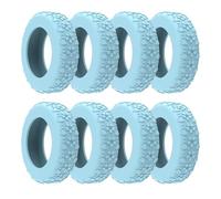 Suitcase Wheel Covers, 8X Silicone Waterproof Wheels Protectors, Silent Protective Cover for Spinner, Travel Design, with Noise-Reduction Function, Luggage Accessory, Multi-Use