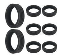 Suitcase Wheel Covers - Silicone Suitcases Wheel Protector, Noise Reduction Casters Covers, 8X Anti-Scratch Luggage Compartment Wheels Protection for Travel