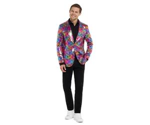 Suitmeister Sequins Rainbow Blazer für Herren | M - Bunt | Wir machen Party.de |