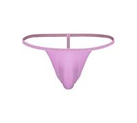 SUKREW - Herren Thongs Unterwäsche - G-String Pale Magenta - 1x Größe M