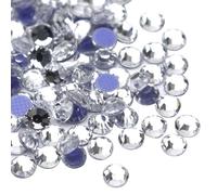 Sularpek 2880 Stück Hotfix Strasssteine, SS10 2.7-2.9mm Hitzefix Strasssteine zum Basteln, Hotfix Crystal AB, Hotfix Kristall Runde Edelsteine Kristallrunde Edelsteine für Kleidung Schuhe DIY Handwerk