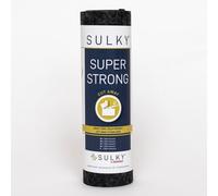 SULKY Super Strong (25 cm x 5 m/ schwarz/ Stickvlies zum Wegschneiden)