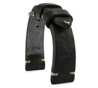 Sulla RIOS1931 22mm 22mm/20mm Leder Vintage Uhrenarmband mit 3D Struktur