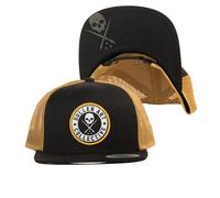 Sullen Men's BOH Mesh Snapback Hat Black/Yellow