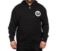 Sullen Clothing Kapuzenjacke Classic BOH Zip Hoodie Badge of Honor Totenkopf, Größe:L