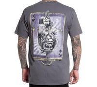 Sullen Clothing T-Shirt Animal Kingdom Art Collective Tattoo Tiger Löwe Krieger, Größe:XXL