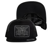 Sullen Men's Eagle Tradition Trucker Snapback Hat Black