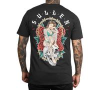 Sullen Men's Tattoo Envy Premium Vintage Black Short Sleeve T Shirt