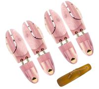 SULPO 2 Paare Schuhspanner Zedernholz Schuhdehner Schuhweiter verhindern Faltenbildung und Deformationen, Größe 35-36