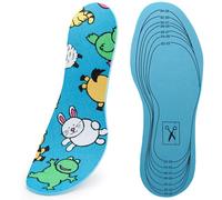 SULPO 2 Paare schweißhemmende Einlegesohlen für Kinder, weich und bequem zum Gehen, Laufen und Spielen. Komfort und Bequemlichkeit für Ihr Kind. Alle Schuhe fur Kinder