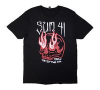 Sum 41 Tour 24 Skull T Shirt L