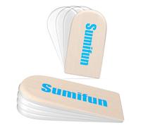 Sumifun Gel-Einlegesohlen, 2.5 cm Höhe Erhöhte Schuheinlagen für Frauen, einstellbaren Gelkissen, Wunderbar bei Arthrose in den Fußgelenken…