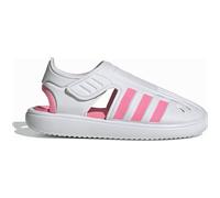 adidas Sandale Water Sandal (Klettverschluss, geschlossener Zehenbereich) weiss/pink Badeschuhe Kinder, Größe Euro (US) 32 (13,5)