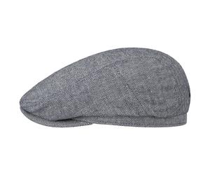 Summer Herringbone Flatcap by bugatti dunkelblau L (58-59 cm)