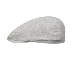 Summer Herringbone Flatcap by bugatti hellgrau L (58-59 cm)