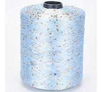Summer Ice Silk Glitter Garn Pailletten Garn Hand Häkelgarn Stricken Kleidung Nadelarbeit, 13