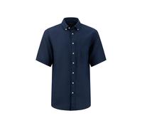 Fynch-Hatton Leinenhemd Herren Regular Fit Leinen marine, XXXL