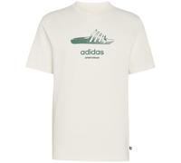 Summer Slide Graphic T-Shirt Herren T-Shirt, weiß, Gr. S