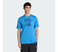 SUMMER SLIDES RELAX GRAPHIC T-SHIRT Ray Blue XS