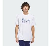 T-Shirt ADIDAS SPORTSWEAR "M PHOTORL CRT T", Herren, Gr. S, weiß, Obermaterial: 100% Baumwolle, normal, Rundhals, Shirts T-Shirt (75237741-S) weiß