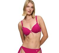 Bügel-Bikini-Top TRIUMPH "Summer Twist WP 01", Damen, Gr. 36, Cup B, lila (berry), Microfaser, Obermaterial: 77% Polyamid, 23% Elasthan, elegant, Bikini-Oberteile, Eleganz und Komfort (73838725-36) be